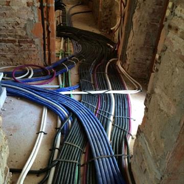 Cablaggio impianto elettrico