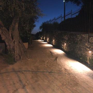 Illuminazione vialetto